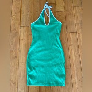 Target Green Halter Dress